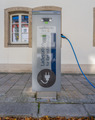 * Nomination An electric-vehicle charging station in Hof, Germany. --PantheraLeo1359531 20:49, 10 October 2022 (UTC) * Promotion  Support Good quality. --Sebring12Hrs 11:13, 12 October 2022 (UTC)