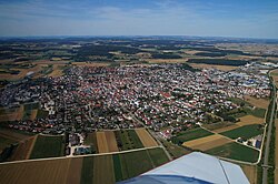 Skyline of Laichingen