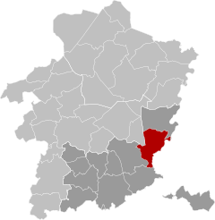 Lanaken Limburg Belgia Map.svg