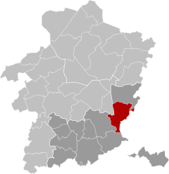 Lanaken Limburg Belgium Map.svg