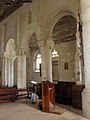 Église paroissiale Saint-Pierre-et-Saint-Paul : élévation nord de la nef 1.