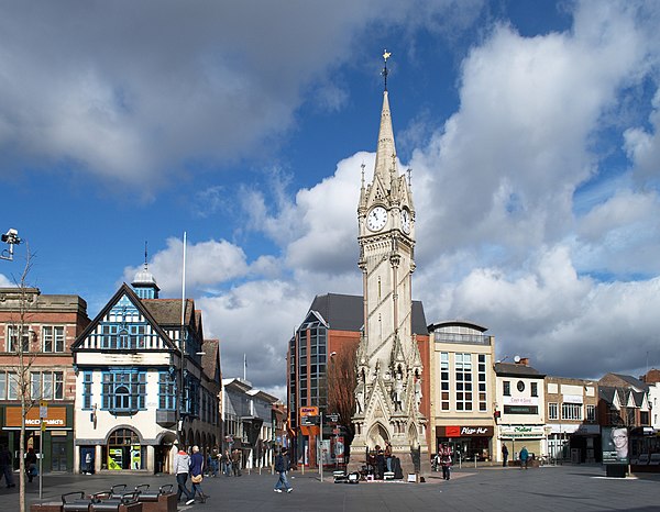 Image: Leicester Clock Tower wide view