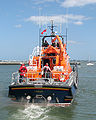 Stern of a Severn class lifeboat (UK)