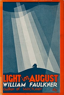 <i>Light in August</i> 1932 novel by William Faulkner