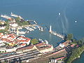 Lindau Hafen Luftbild