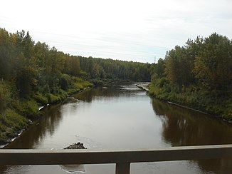 Little Smoky River south of Valleyview