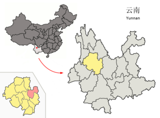 <span class="mw-page-title-main">Binchuan County</span> County in Yunnan, China