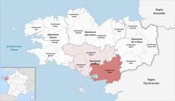 Locator map of Arrondissement Vannes 2019.png
