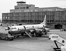 Smith Terminal in 1962 Lockheed L-188A Electra, American Airlines JP7356682.jpg