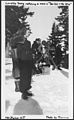 Loretta Young Watching a Scene in "The Call of The Wild", Mount Baker National Forest, 1935. - NARA - 299076.jpg