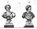 Bustes de Louis-Henri et Antoine de Rostaing (gravure de 1790).