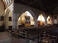 Église Saint-Patern : la nef et le buffet d'orgues