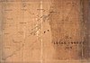 100px lucas county ohio map by riley%2c 1855