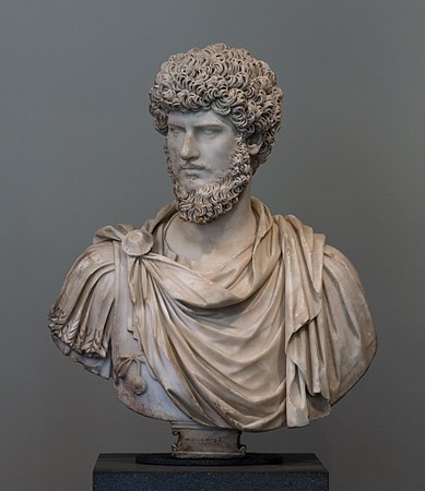 Marble portrait of Lucius Verus, 161-169