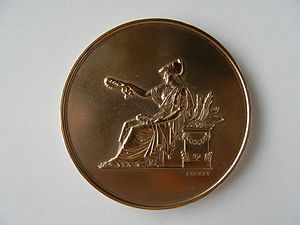 Ligue française de l'enseignement, médaille, avers.