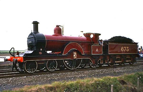 The Midland Railway 115 Class 4-2-2