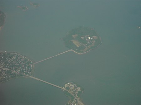 Mackworth Island Aerial