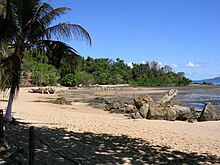 Strand auf Nosy Komba