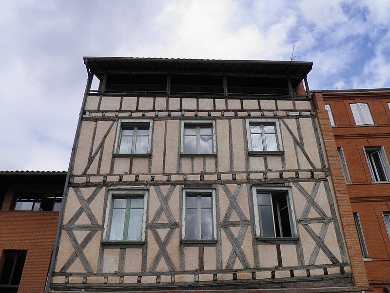 File:Maison à colombages (Toulouse).jpg