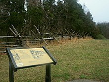 NPS marker "Charge on Griffin's Guns" Manassas, charge of 33rd Virginia.jpg