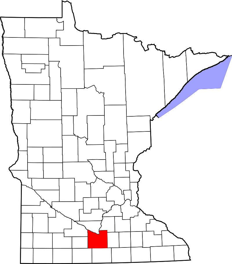 upload.wikimedia.org/wikipedia/commons/thumb/3/32/Map_of_Minnesota_highlighting_Blue_Earth_County.svg/800px-Map_of_Minnesota_highlighting_Blue_Earth_County.svg.png