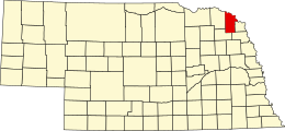 Contea di Dixon – Mappa