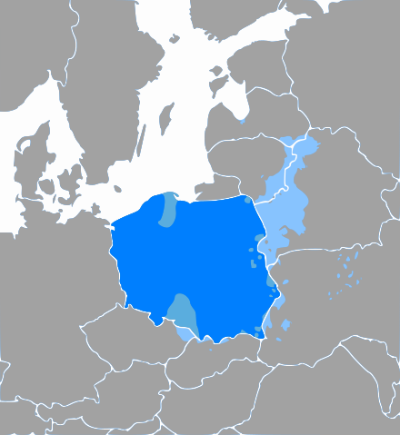 Map of Polish language.svg
