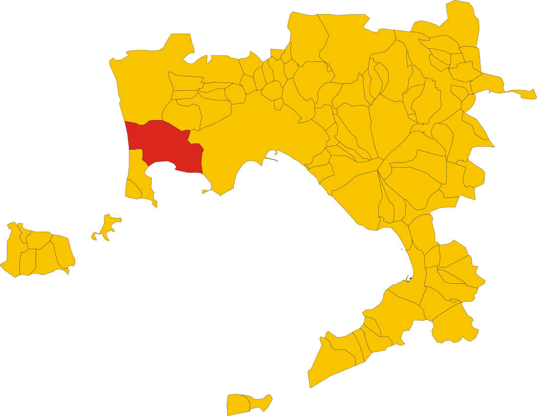 File:Map of comune of Pozzuoli (province of Naples, region Campania, Italy).svg