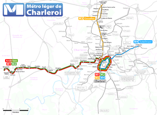 148: Stadtbahn Charleroi