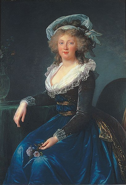 Portrait by Élisabeth Vigée Le Brun, 1790