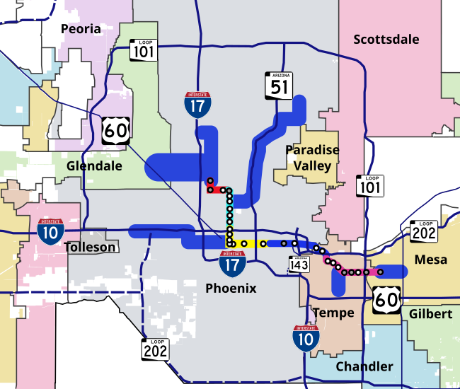 File:Maricopa County METRO Light Rail Map.svg