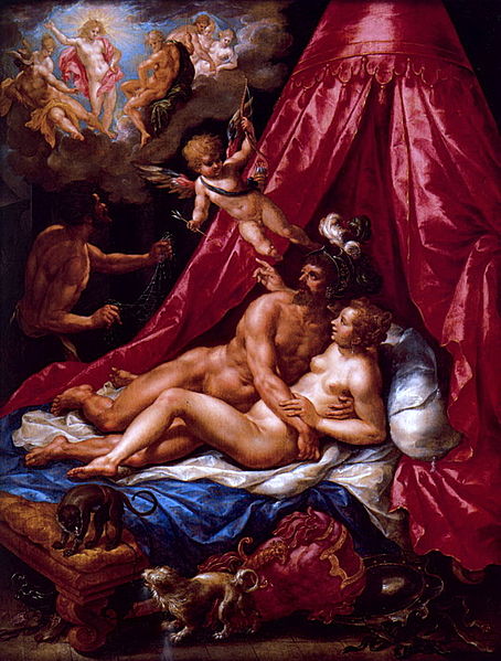 File:Mars and Venus surprised by Apollo - Hendrik de Clerck (1615).jpg