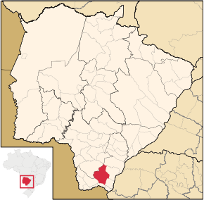 Poziția localității Iguatemi
