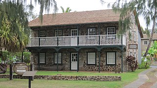 United States Marine Hospital (Lahaina, Hawaii) This hospital, opened in 1844 while Hawaii was still a kingdom, is one of the earliest existing buildings in Lahaina on Maui. By the 1970s it had been reduced almost to rubble, but was restored and is now part of the Lahaina Historic District.[3][13][14][15] (Photos)