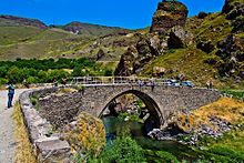 Melik Tangi Bridge of 1855 near Sisian