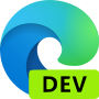 Description de l'image Microsoft Edge Dev Icon (2019).svg.