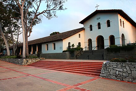 The Mission San Luis Obispo de Tolosa.