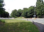 Monton Green railway station