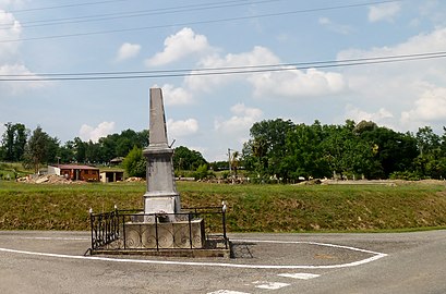 Le monument aux morts.