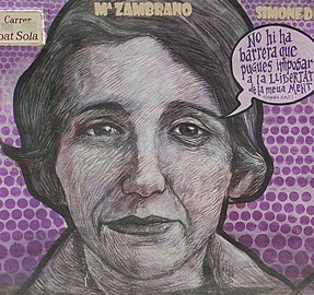 Maria Zambrano filòsofa espanyola (1904-1991)