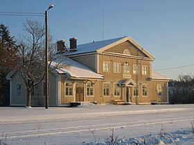 A Mynämäki állomás cikk illusztráló képe
