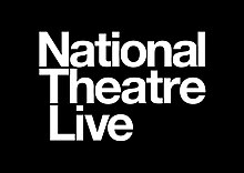 Logo of National Theatre Live NTLive Logo White on Black.jpg