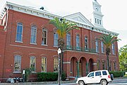 The 1892 Nassau County Courthouse, Fernandina Beach, Florida, US