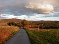 Blick auf den Spessart vom "Neurod", einem Naherholungsgebiet südlich von Aschaffenburg