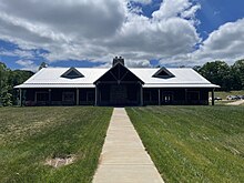 The Pat and Joe Johnson Dining Hall at Camp Buck Toms. NewDiningHall2023.jpg