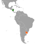 Miniatura para Relaciones Nicaragua-Uruguay