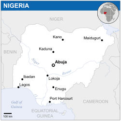 Lokasi Nigeria