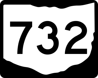 <span class="mw-page-title-main">Ohio State Route 732</span> State highway in western Ohio, US