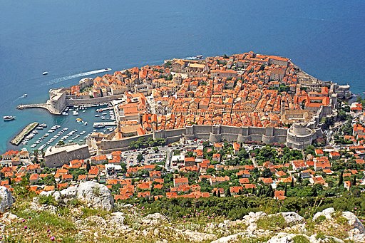 Altstadt von Dubrovnik (UNESCO-Weltkulturerbe in Kroatien). Old City of Dubrovnik - Croatia
