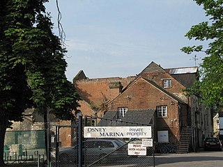 Osney Mill grade II listed building in the United kingdom